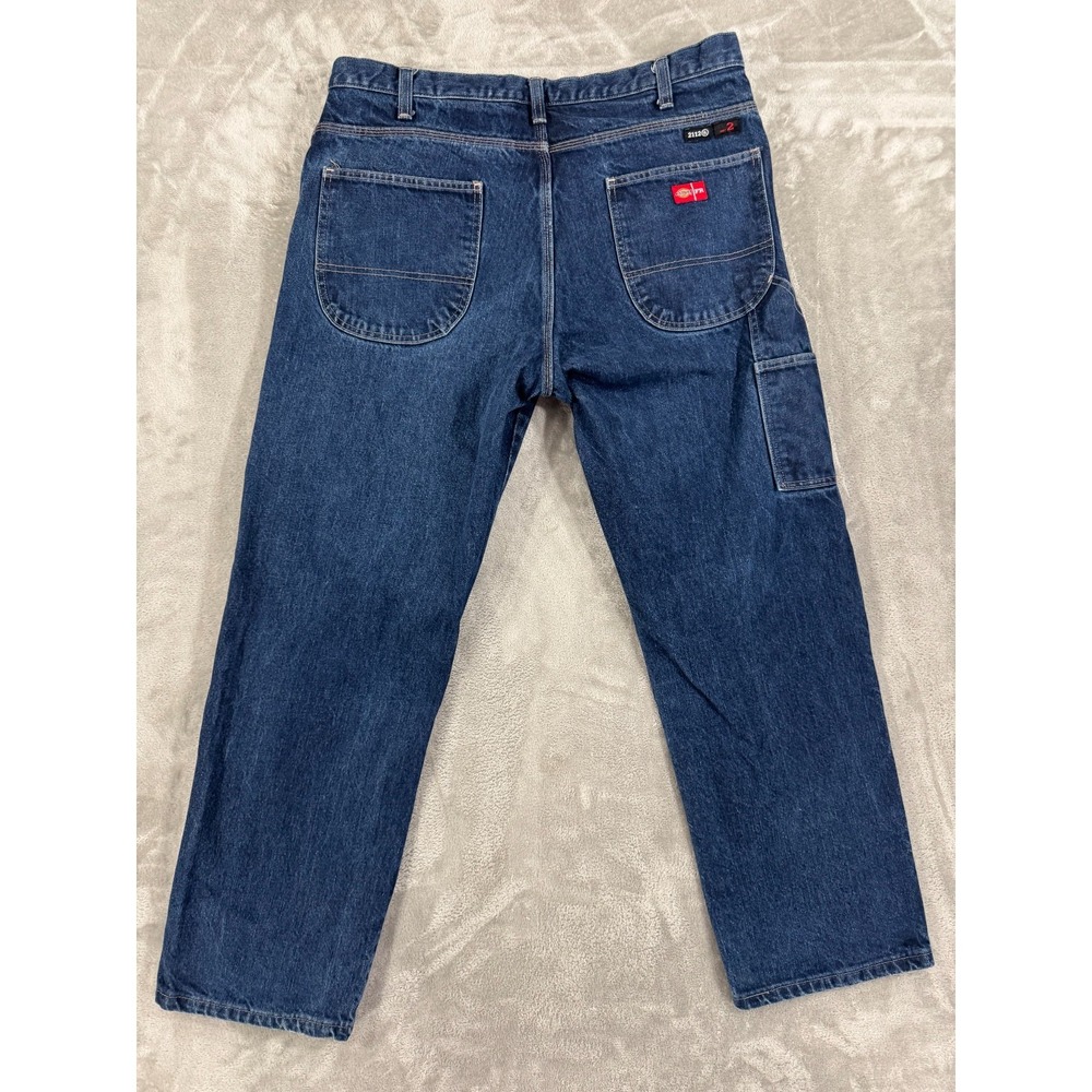 Dickies Flame Resistant Jeans Mens 38x32‎ Relaxed Workwear Carpenter NFPA 2112